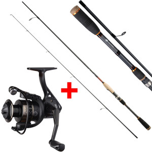 Giants fishing Prut Sensitive Spin 2,4m 3-15g + Naviják Deluxe FD 2000