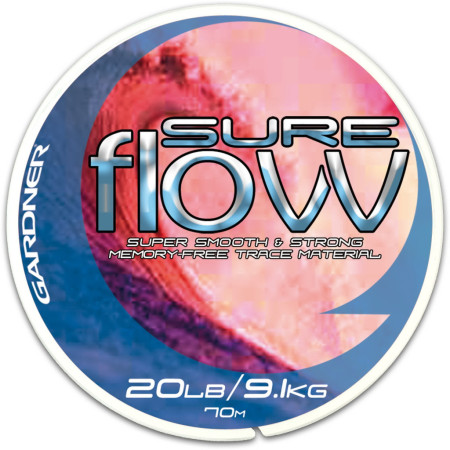 GARDNER Sure Flow Clear 70m nadväzcový vlasec