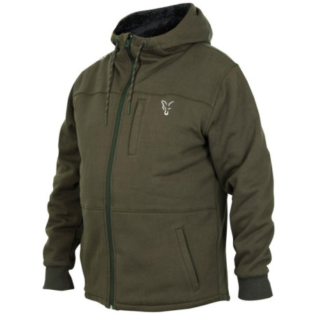 FOX Sherpa Hoody Collection Green Silver XXL - AKCIA! 