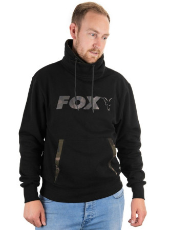 FOX Black Camo High Neck mikina M - AKCIA!