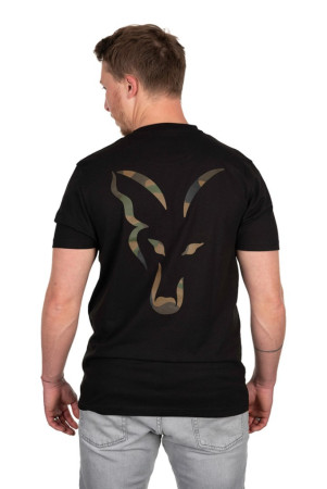 FOX Black Fox Head Logo tričko XXL- AKCIA!