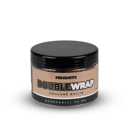 MIKBAITS ManiaQ Double Wrap Boilie – NutraKRILL 500ml