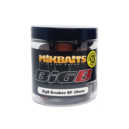 MIKBAITS BiG – Broskev Black Pepper (250ml) rozpustné boilies