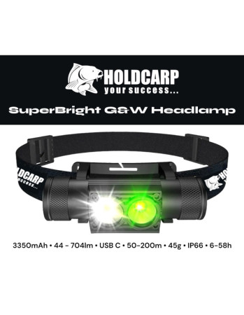 HOLDCARP SuperBright G&W Headlamp čelovka