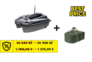Zavážecí lodička Carp Scout Li-ion 20 + transportní taška