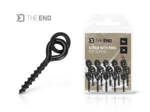 Vrtáčik s krúžkom Delphin TheEND POP Screw / 15ks