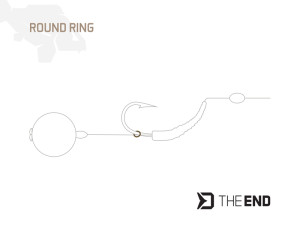 Krúžok na montáže Delphin TheEND Ring / 30ks