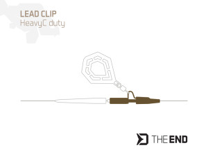Klip na olovo HeavyC duty Delphin TheEND / 10ks
