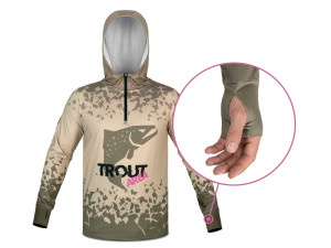 Tričko s kapucňou Delphin UV ARMOR 50+