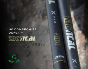 ZFISH Podběráková tyč Tactical handle 3.0m