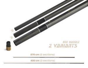 ZFISH Podběráková tyč Tactical handle 4.0m