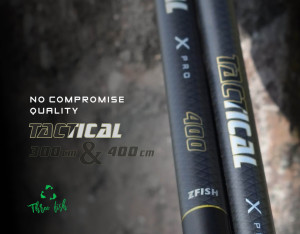 ZFISH Podběráková tyč Tactical handle 4.0m