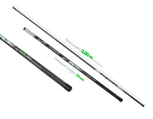 ZFISH Podběráková tyč Spectra Tele Handle 3.0m