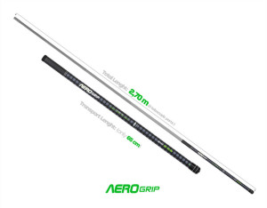 ZFISH Podběráková Tyč Aero Grip Travel 2.70m