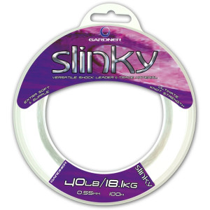 GARDNER vlasec Slinky Clear|100m/ 27,2kg( 60lb)/0,70mm